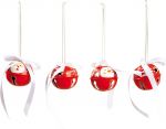 Anhänger Glocken-Set | 1 SET 4 Weihnachtsglöckchen